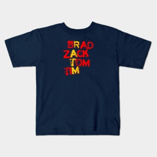 Zack Tom Brad & Tim Kids T-Shirt